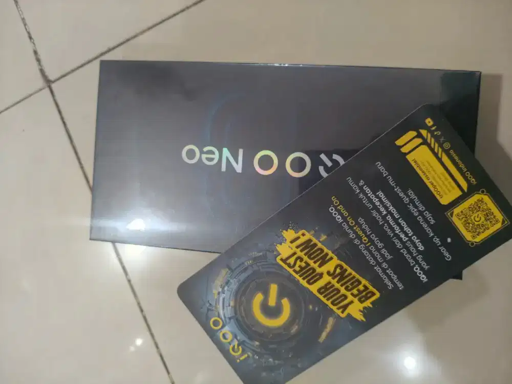 Hp gaming Iqoo neo 10 5G belum buka duss