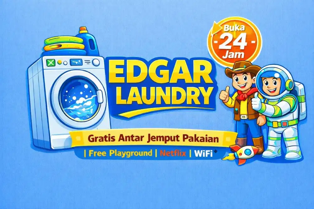 Karyawan Laundry, cowok, laki-laki, shift malam