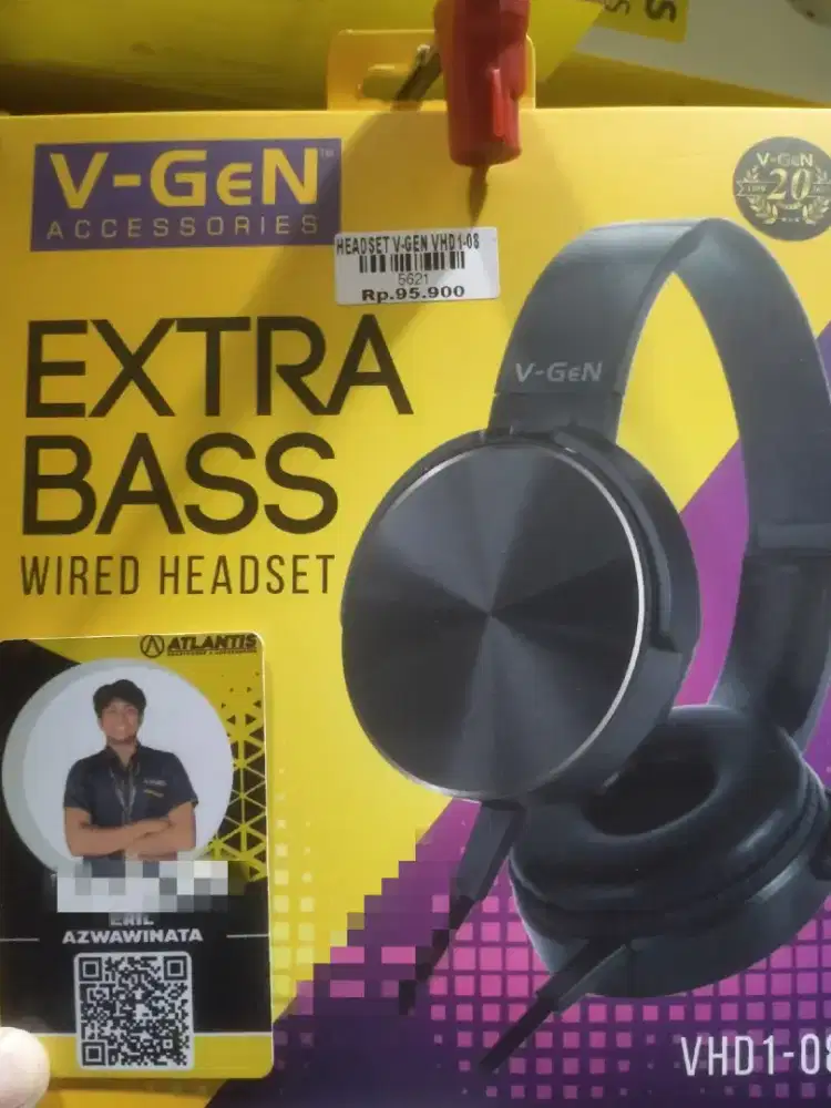 HEADSET V-GEN VHD1-08 l ATLANTIS DAHSYAT