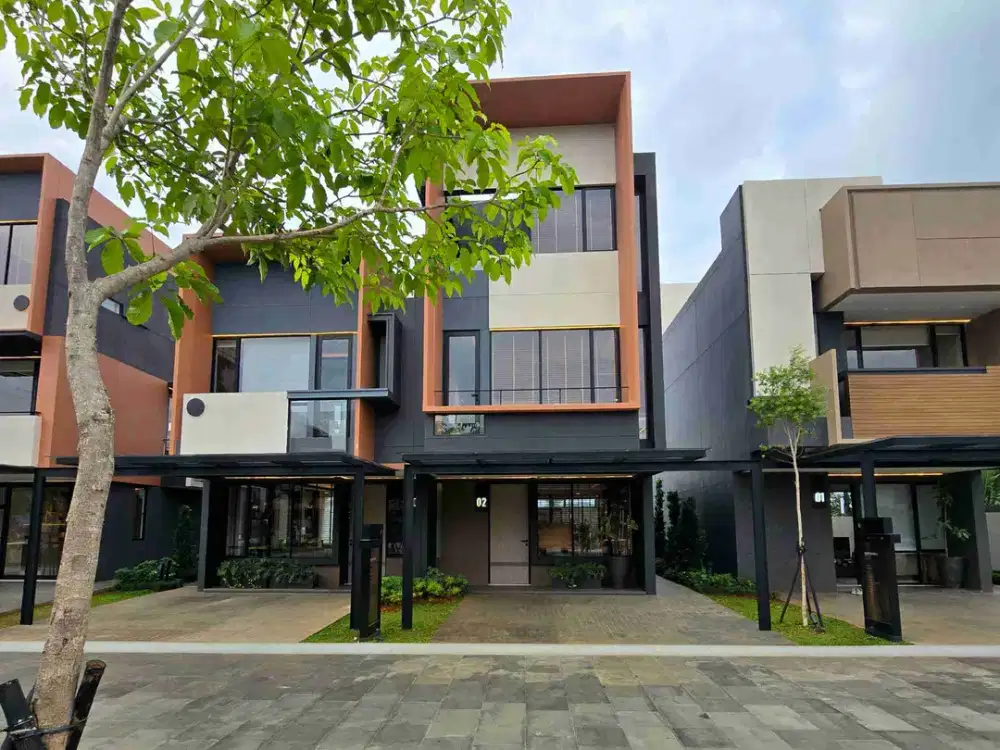Rumah Millenial 3 Lantai Goldtops Park Serpong by LIPPO Group Nempel Gading Serpong - BSD