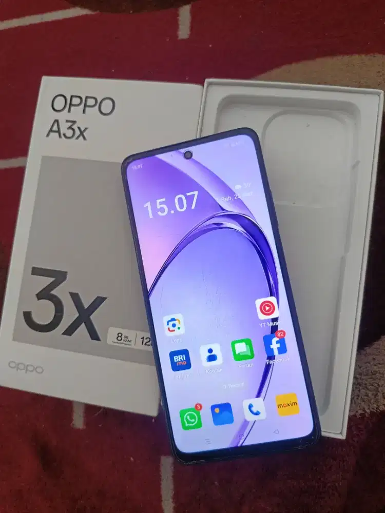 OPPO A3X 128GB LENGKAP MULUS