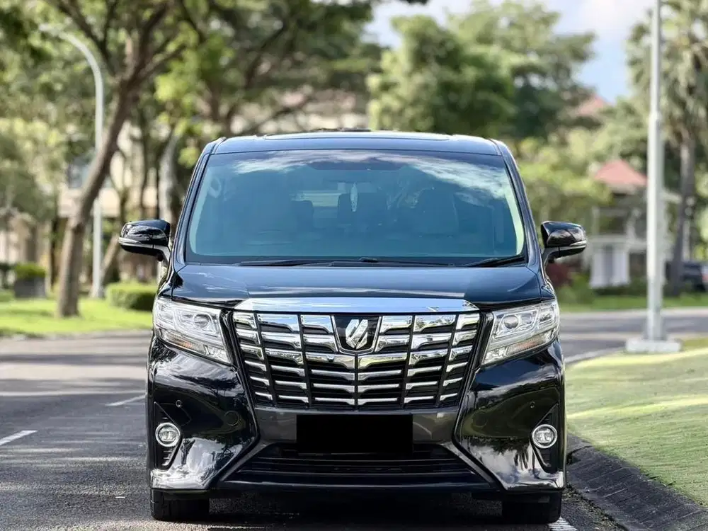 KM 80rb! CASH! Toyota Alphard G ATPM 2016 Pilot Seat Istimewa TERMURAH