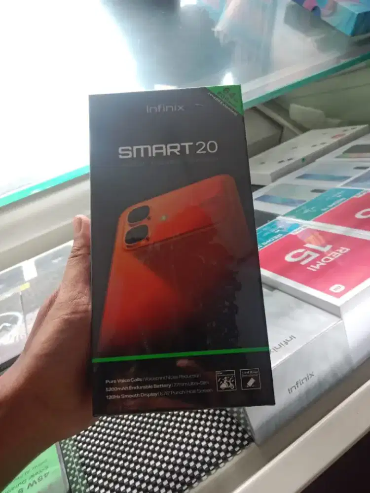 Infinix smart 20 4/54  garansi resmi 1th
