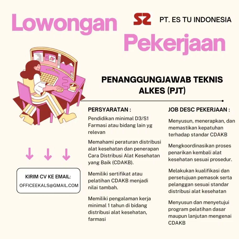 PENANGGUNGJAWAB TEKNIS ALKES (PJT)