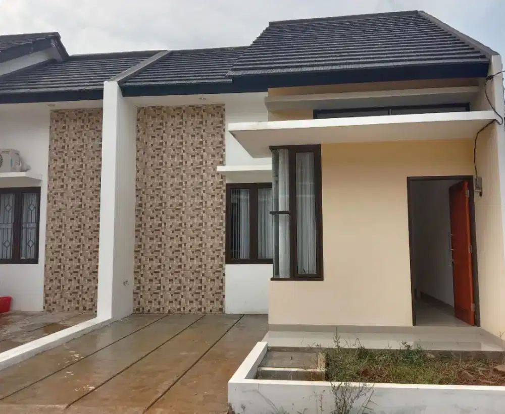 Rumah bebas banjir akses masuk mobil