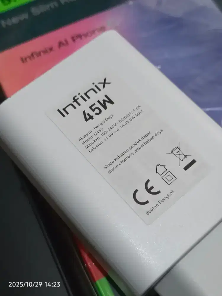 Charger Ori Bawaan Infinix Hot 60 Pro+