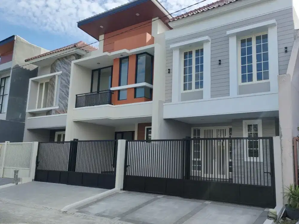 Rumah Pantai Mentari, Baru, Siap Huni, Row Jalan Lebar, Dekat Kenjeran Babatan Pantai