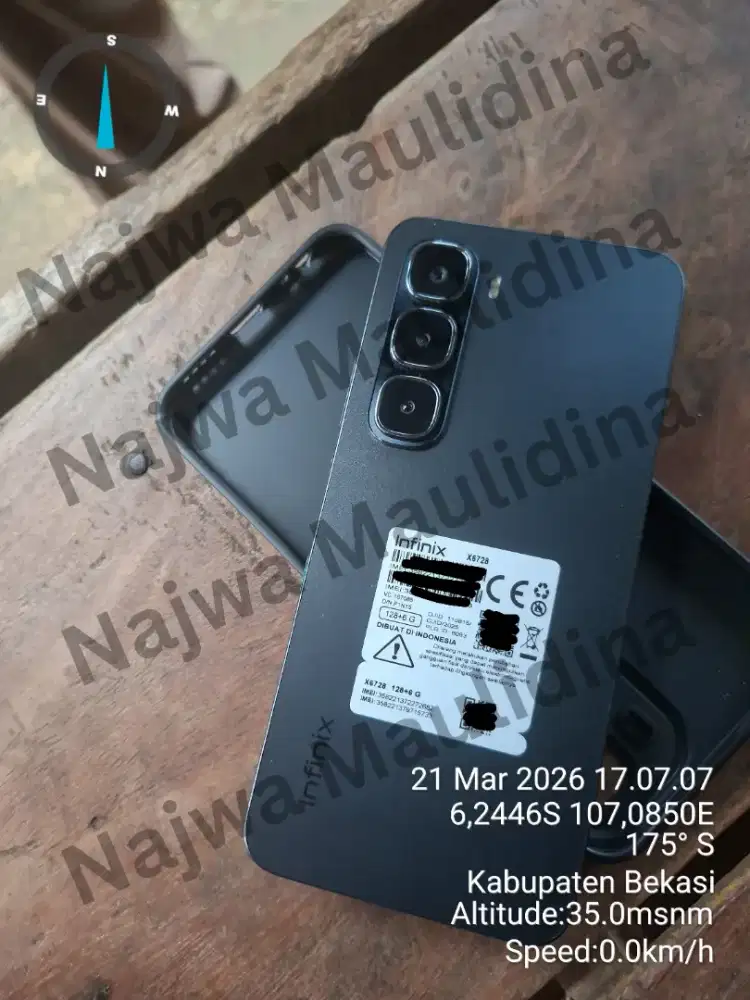 (BU) Infinix Hot 60i 6/128 GB Sleek Black