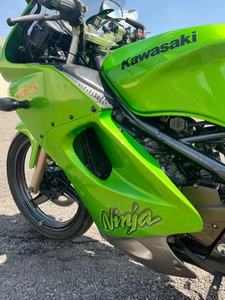 Ninja 2007 gen 2 hijau metalik