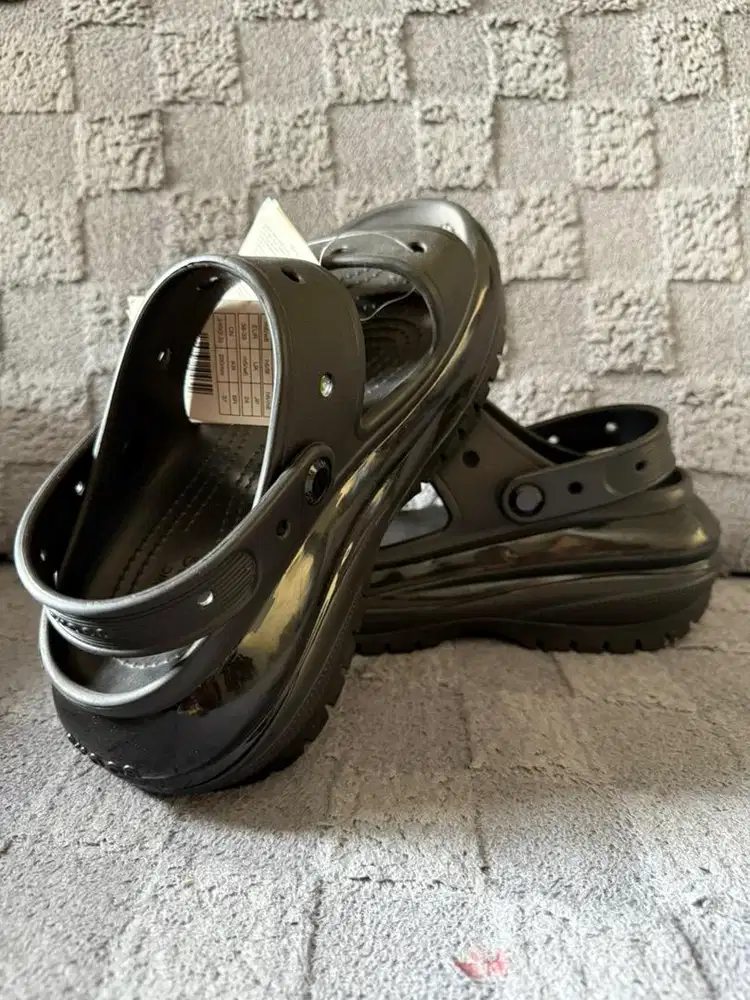 Crocs Mega Crush Sandal Black (Original)