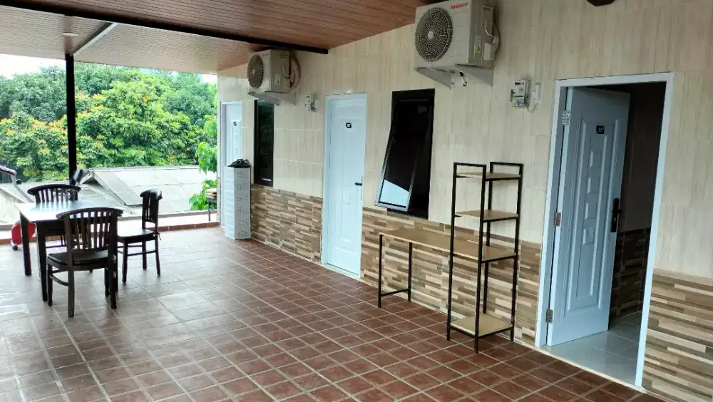 KOST BARU Dekat LRT/TJ PANCORAN BARAT GATSU MURAH BARU P/W AC KUNINGAN