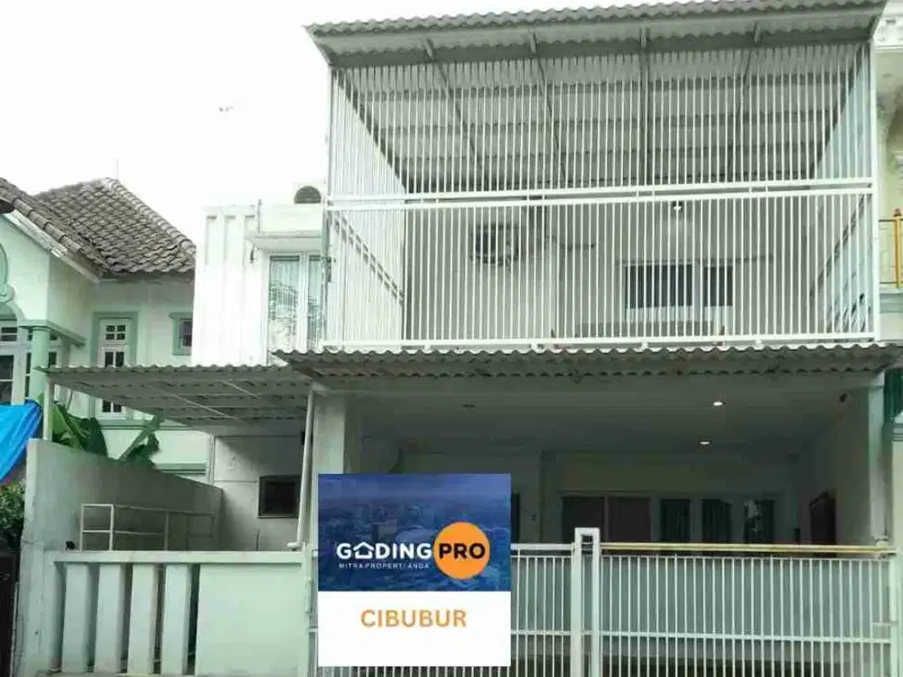 JUAL RUMAH LEGENDA WISATA CIBUBUR SHM MODERN MINIMALIS RAPI SIAP HUNI