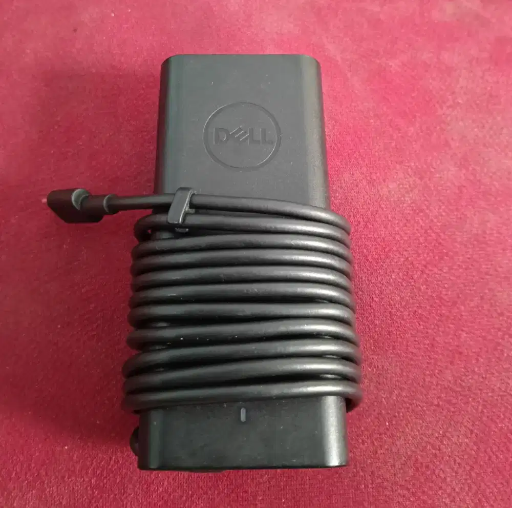 Adaptor laptop dell 65Watt 20v 3.25a type c original bawaan unit