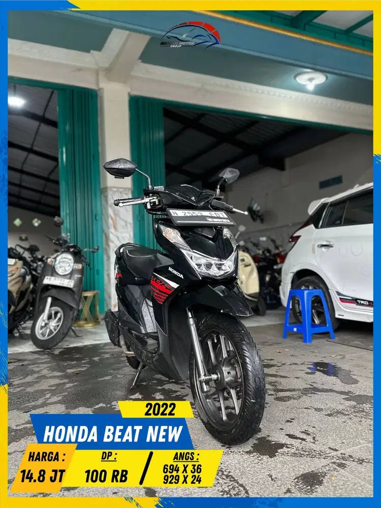 HONDA BEAT NEW 2022 MANTAP GASS MASZEHH HIKMAH MOTOR KEPUH