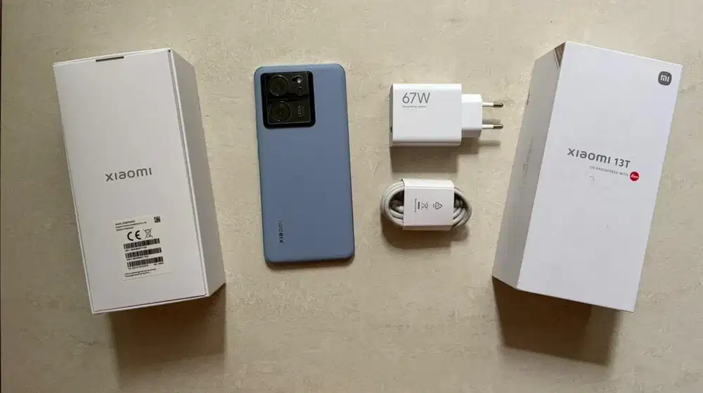 Jual Xiaomi 13T 5G Alpine Blue 12 / 256 GB fullset like new