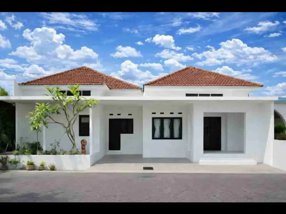 Dijual rumah murah bangunan kualitas premium 2 garasi.