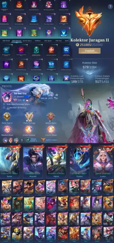 Akun Mobile Legend