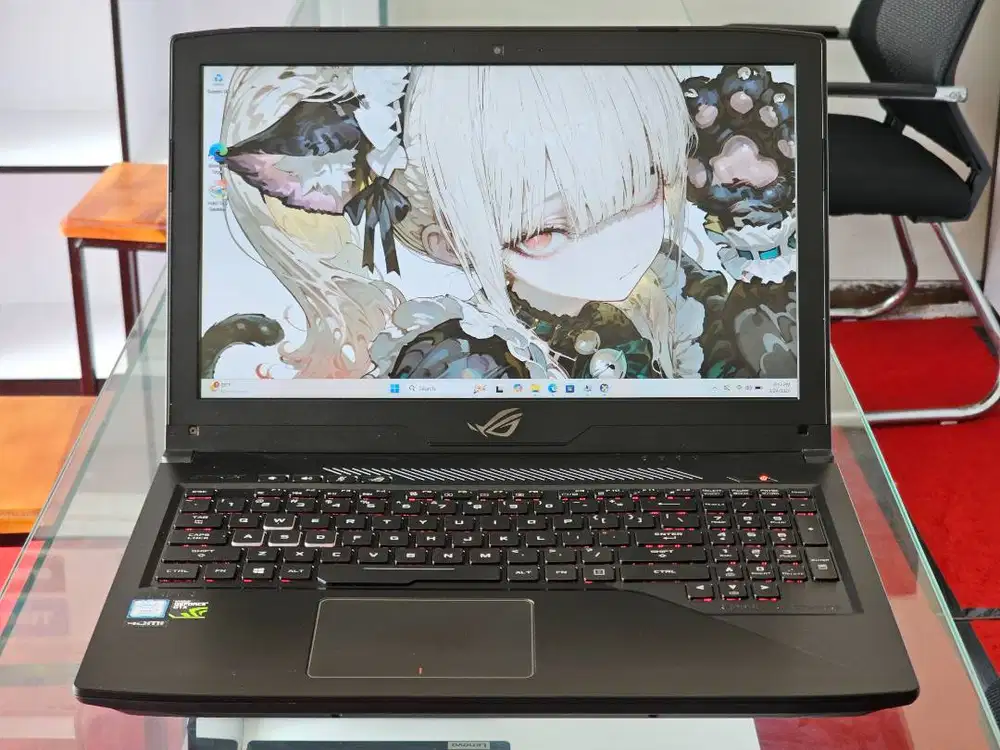 ASUS ROG GL503GE intel Core i7 Gen 8 Ram 8 GB SSD 128 GB HDD 1 TB Nvid