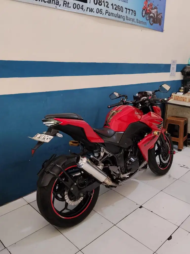(#) jual cepat kawasaki ninja z250 2013 kondisi gres