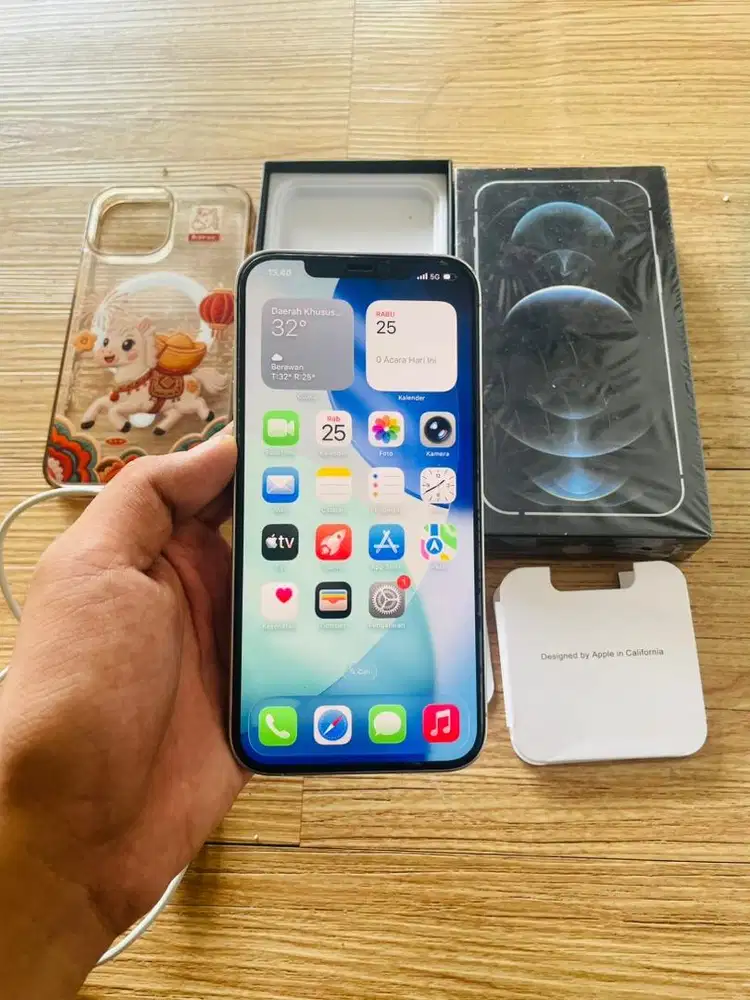 Iphone 12 promax 256 gb inter all op fullset normal