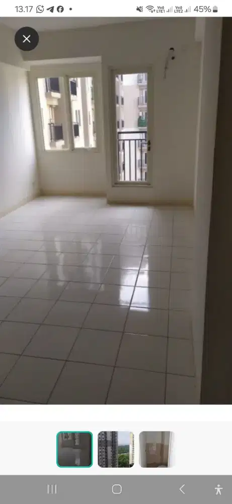 Dijual Apartemen Podomoro Cimanggis Type Studio