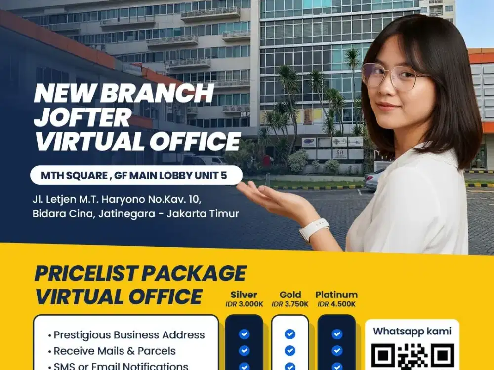 Sewa Virtual office MTH Square Jakarta Timur