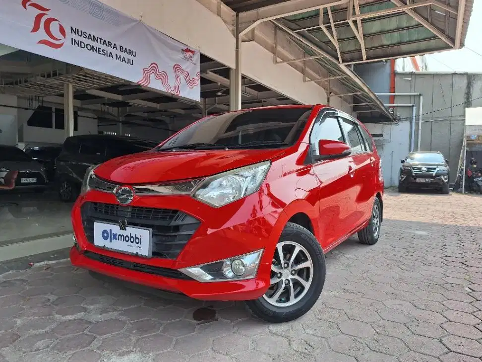 DP MURAH Daihatsu Sigra 1.2 R Bensin-AT 2017 Merah CSXWB