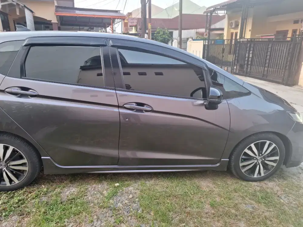 honda jazz RS 2018 CVT abu KM 58rb pajak hidup mulus siap Pakai