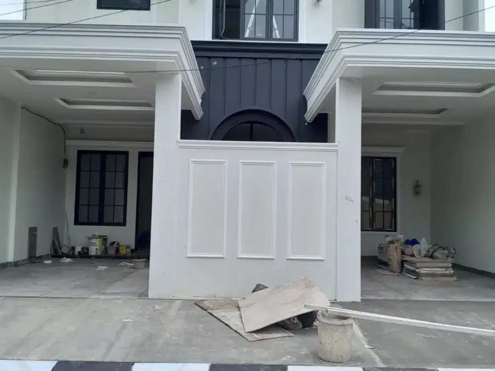 FOR SALE  (491). The Icon, Cluster Cosmo Bsd  7x15 LT 105m² LB 70m²  KT 2+1 KM 2 1 Lantai  2 Mobil 3500 PAM Utara SHM  Tambahan : - AC 3 - semua baran