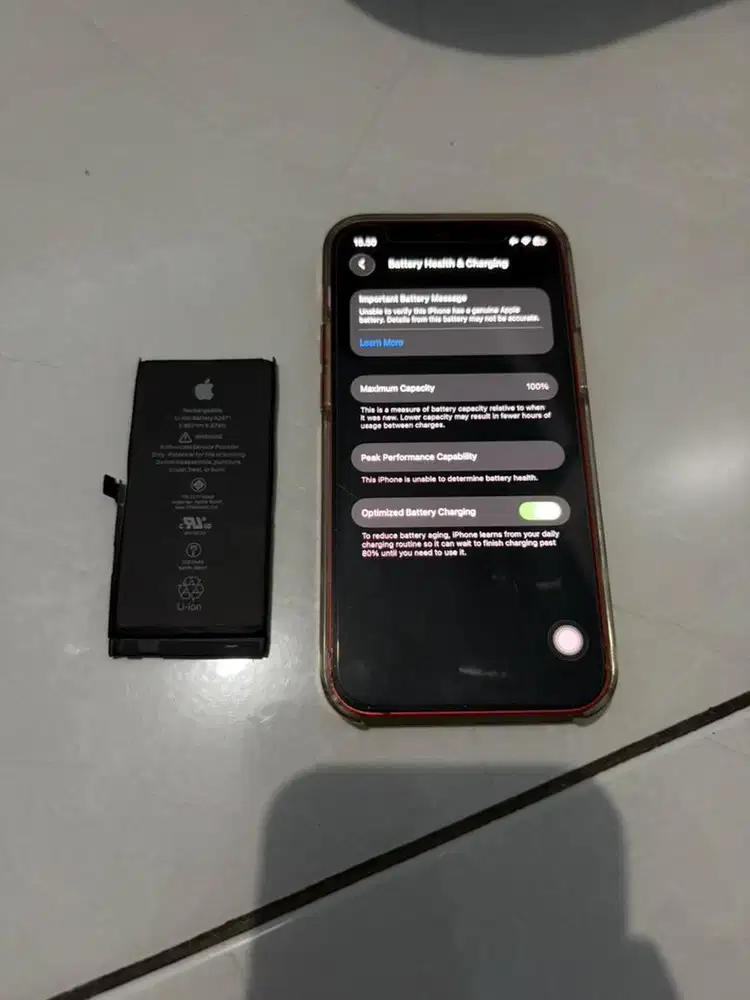 iPhone 12 Mini 128Gb Red Edition Ex Resmi Indonesia