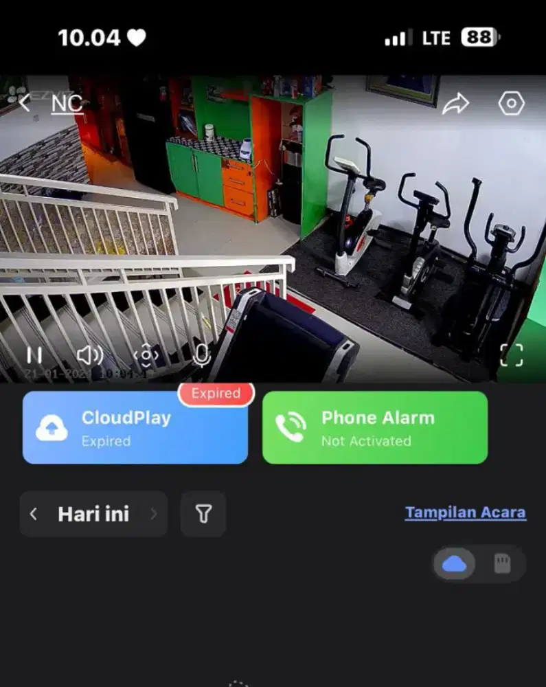 CCTV ezviz 1jt 1 camera + memori 64gb free