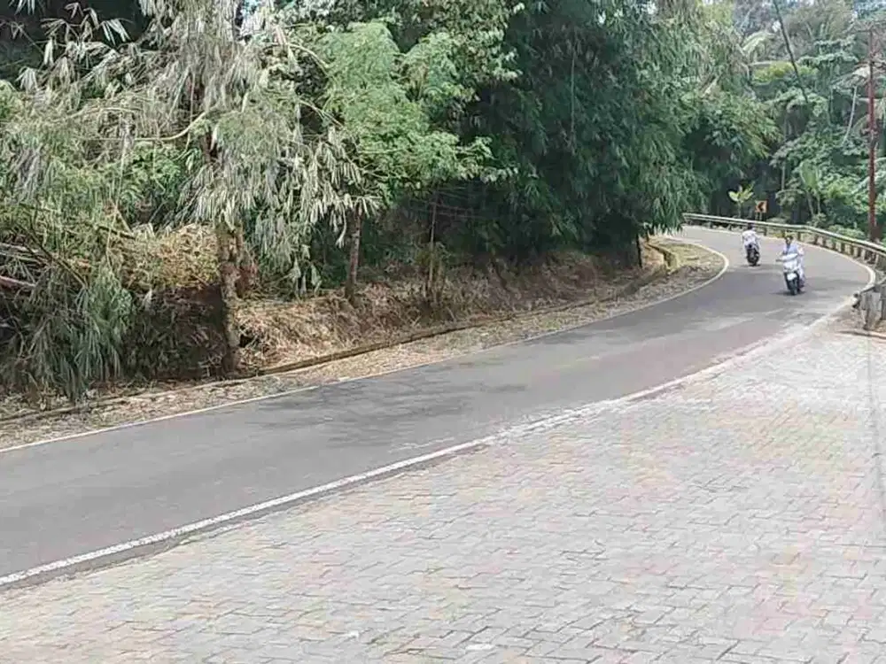 Dijual Tanah Murah di Pandeglang Mandalawangi depan gerbang wisata Curug Goong