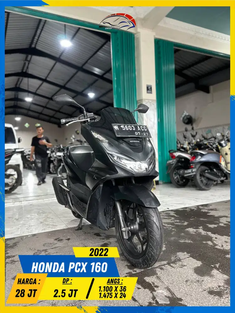 HONDA PCX 160 2022 MESIN DIJAMIN AMAN HIKMAH MOTOR KEPUH MALANG