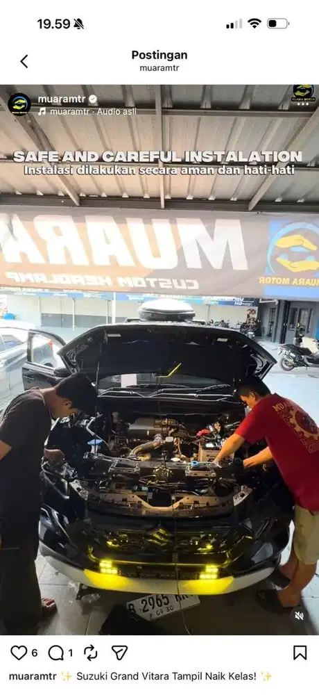 Loker Teknisi kelistrikan mobil, audio mobil dan Kaca film