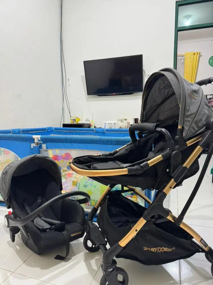 Stroller + carseat babydoes Driver Pronto RTS