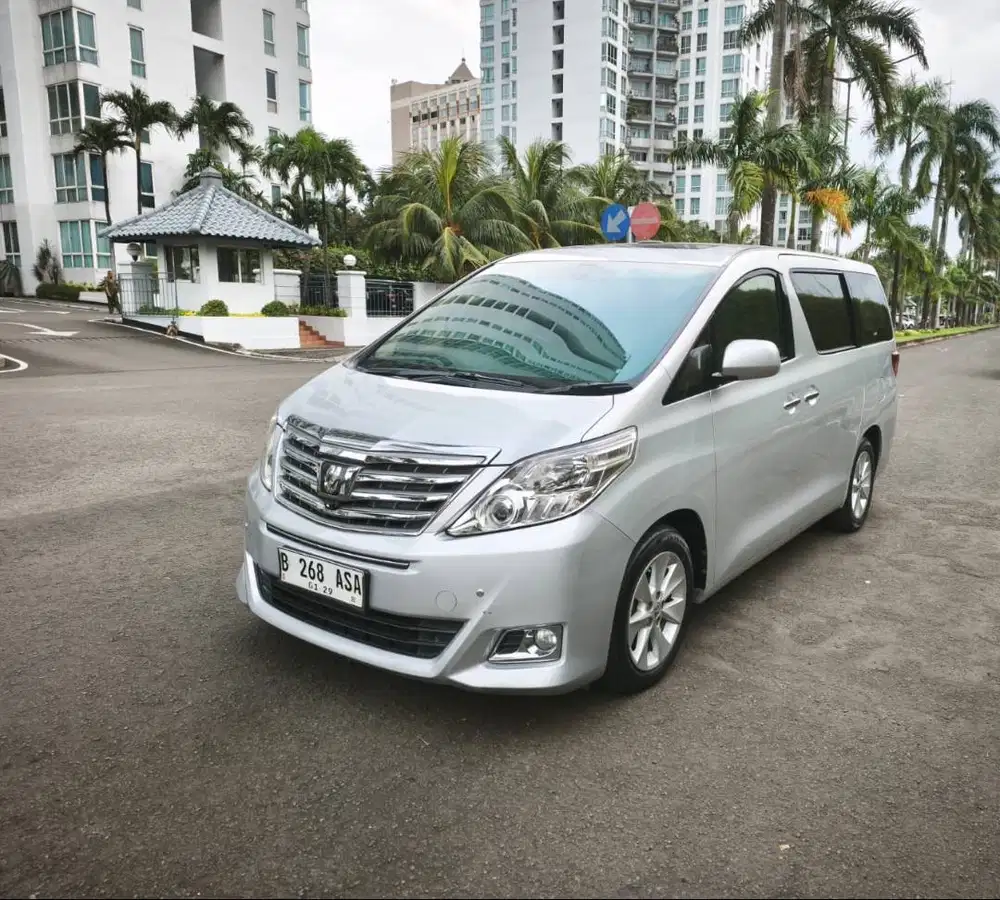 DIJUAL CEPAT!!! Toyota Alphard 2012 2.4G A/T ( Built-up / CBU Jepang )