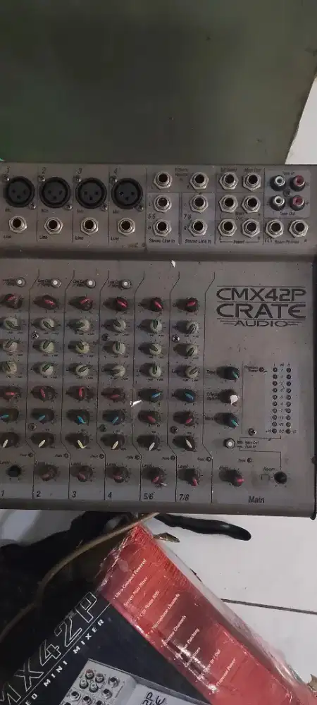 Mini mixer Crate sound audio original Made in USA