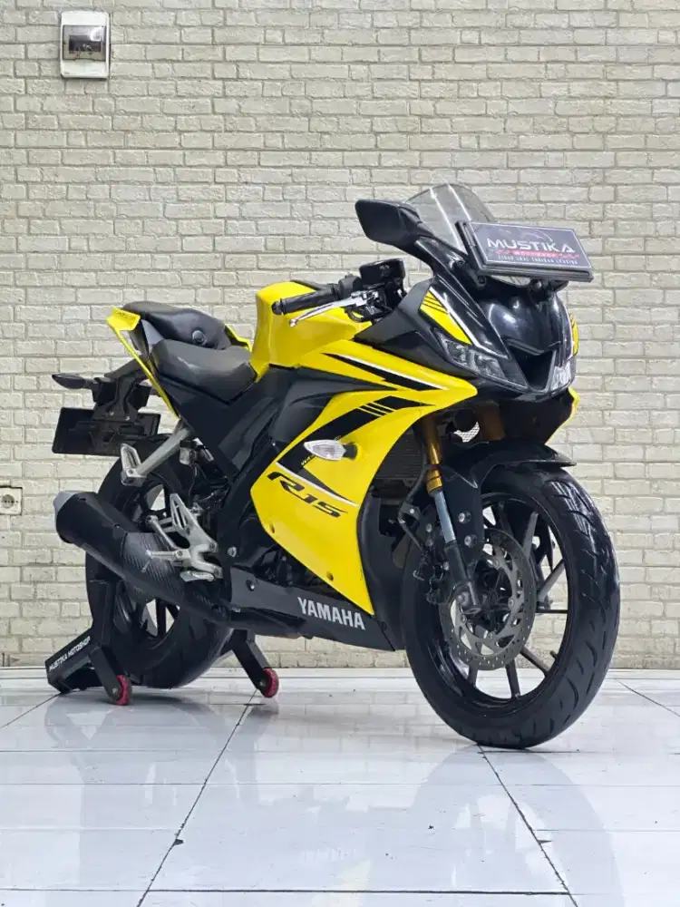 MOTOR SPORT HARGA TERJANGKAU‼️ YAMAHA R15 V3 YELLOW RACING TH 2018.