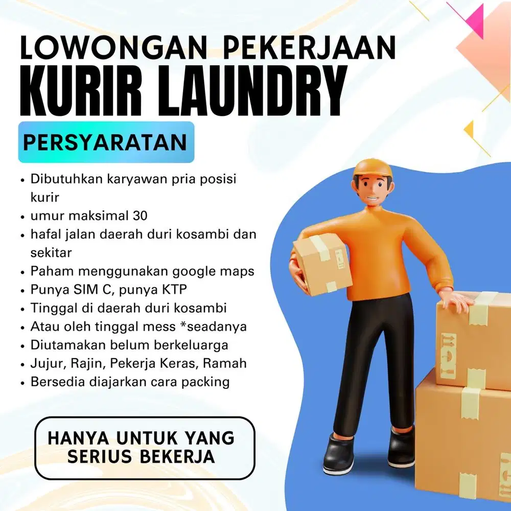 KURIR LAUNDRY JAKARTA