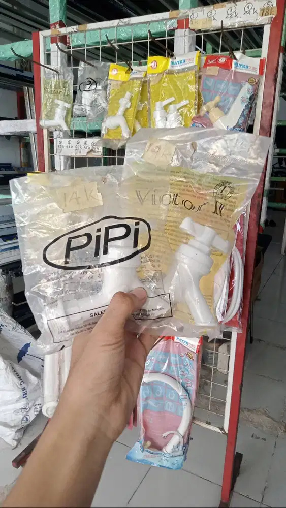 DISKON 15% - KRAN AIR SERBAGUNA MEREK PIPI & VICTOR II