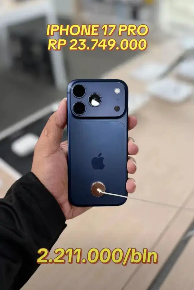 IPHONE 17 PRO, MENYEDIAKAN LAYANAN CICILAN TANPA KARTU KREDIT