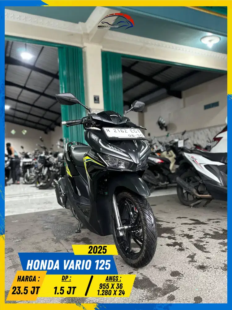 HONDA VARIO 125 2025 LIKE NEW BOSKUU HIKMAH MOTOR KEPUH