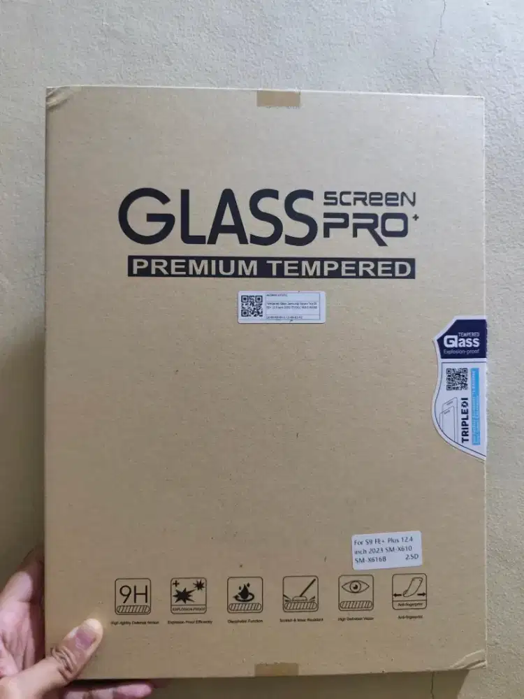 Tempered Glass Samsung Tab S9 FE+
