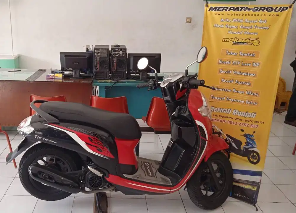 honda scoopy th 2019 kredit motor murah merpati monjali
