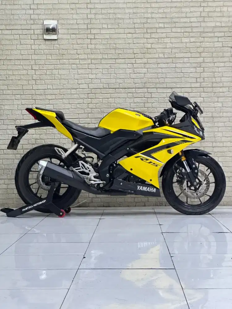 TERMURAH‼️Yamaha R15 V3 2019 Yellow Rare - Dava Mustika