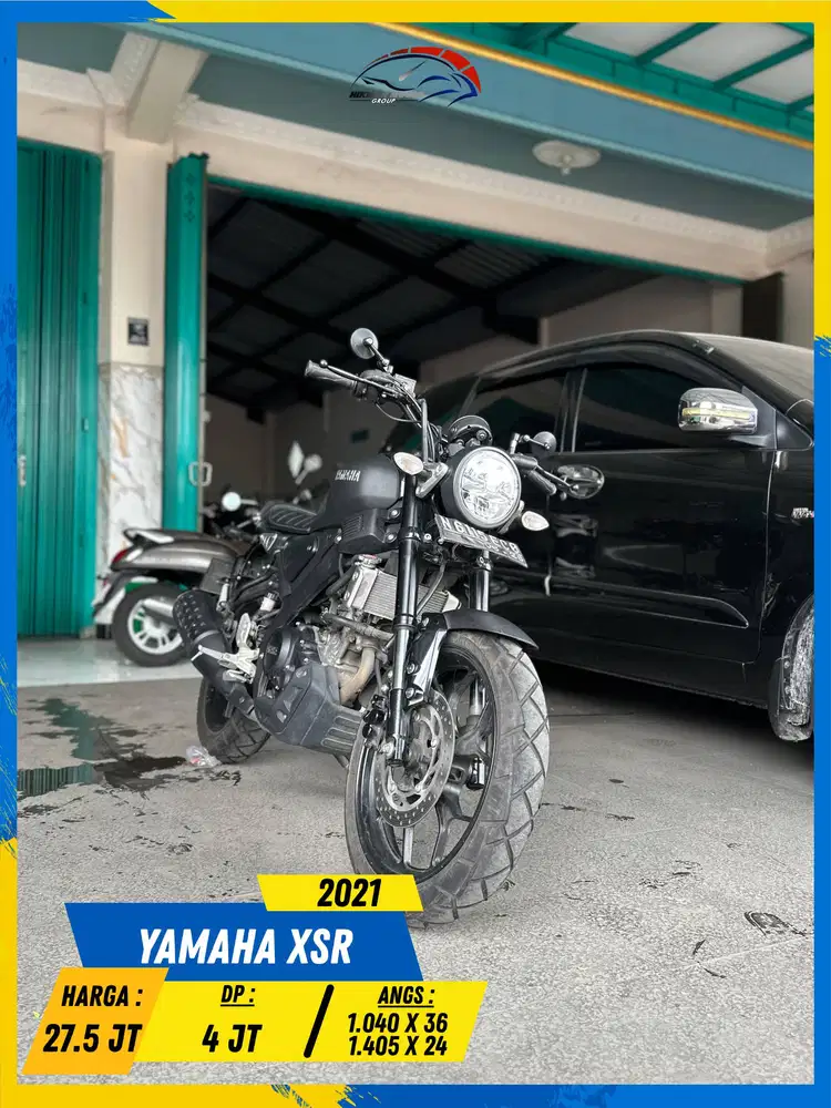 YAMAHA XSR 2021 MULUSS POL BOSKUU HIKMAH MOTOR KEPUH
