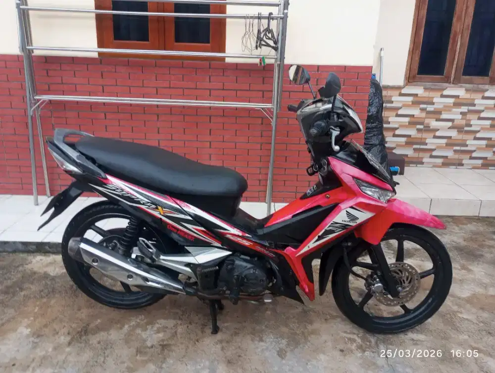 Supra x 125 fi 2014 pajak Depok off 2x