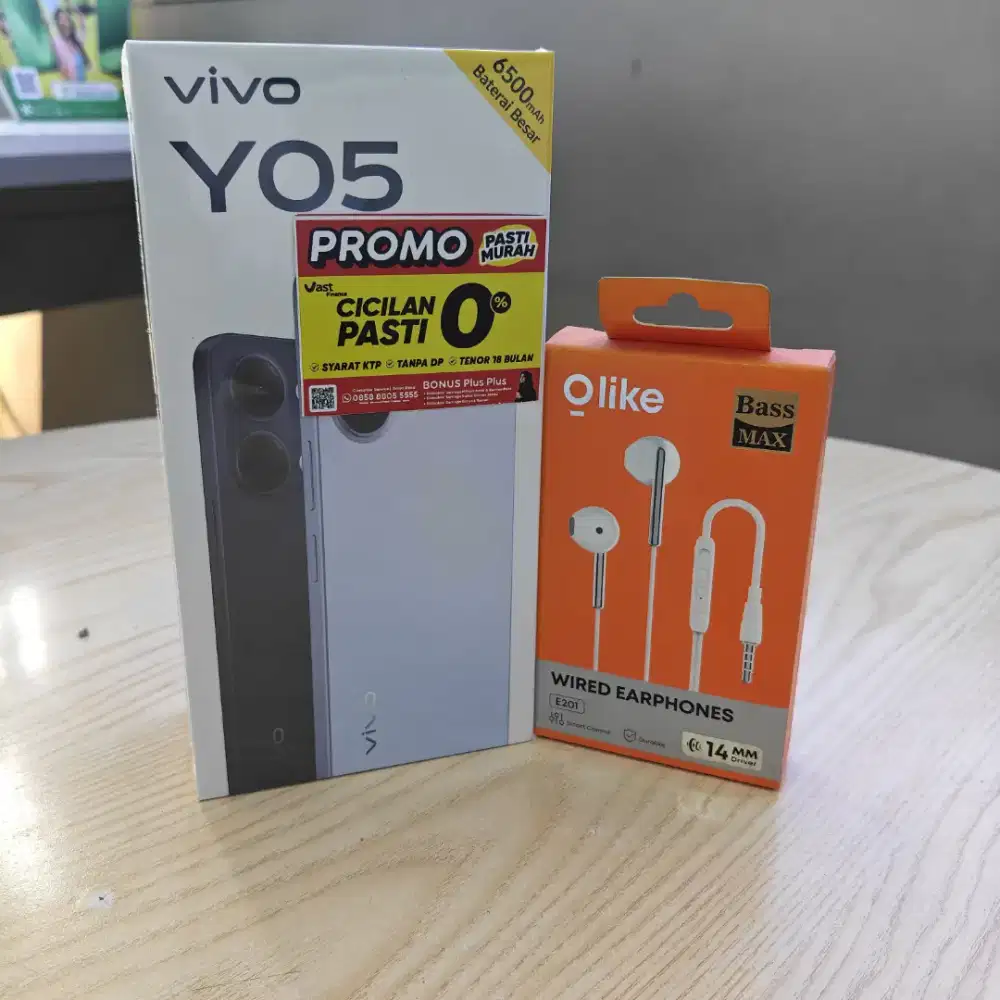 VIVO Y05 RAM 4+4GB / 64GB