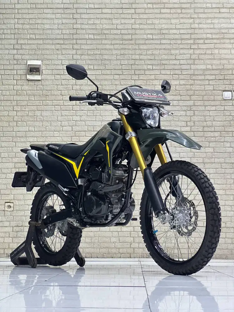 crf150L N asli green army bukan bekas trabas