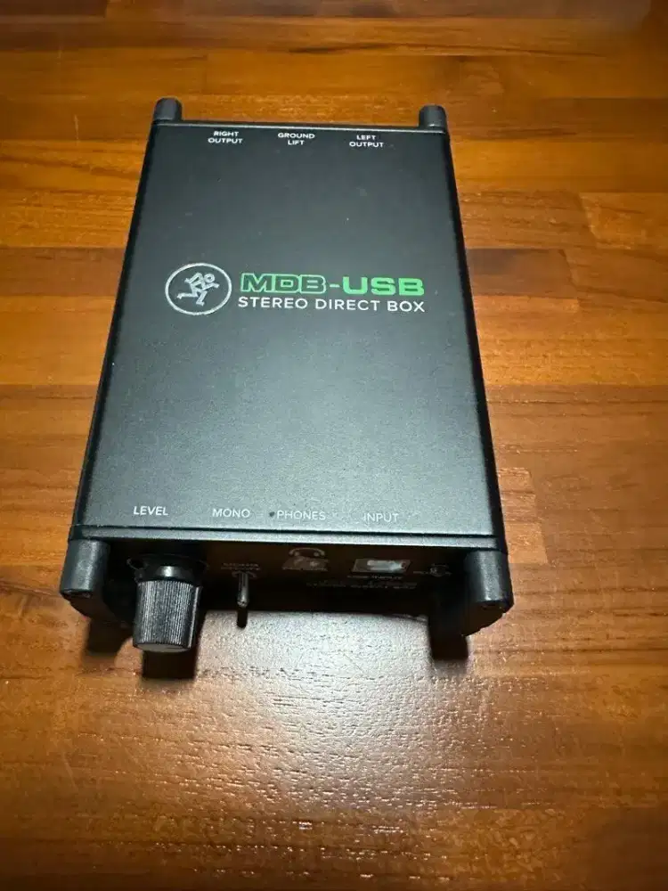 Mackie MDB-USB stereo Direct Box Aktif audio